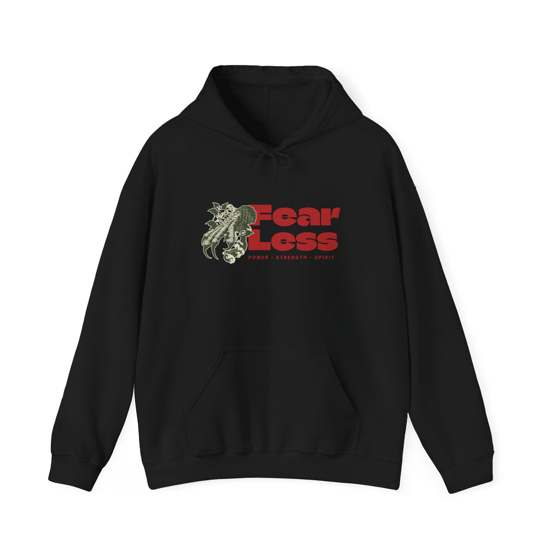 Dragon Spirit Front and Back Hoodie - Graphic Hoodie from Tee Utopia