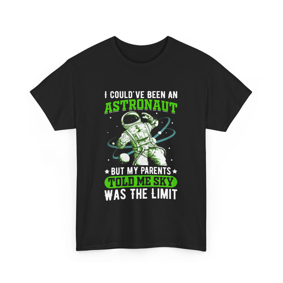 I Could Of Been An Astronaut  T-Shirt - Graphic T-Shirt from Tee Utopia