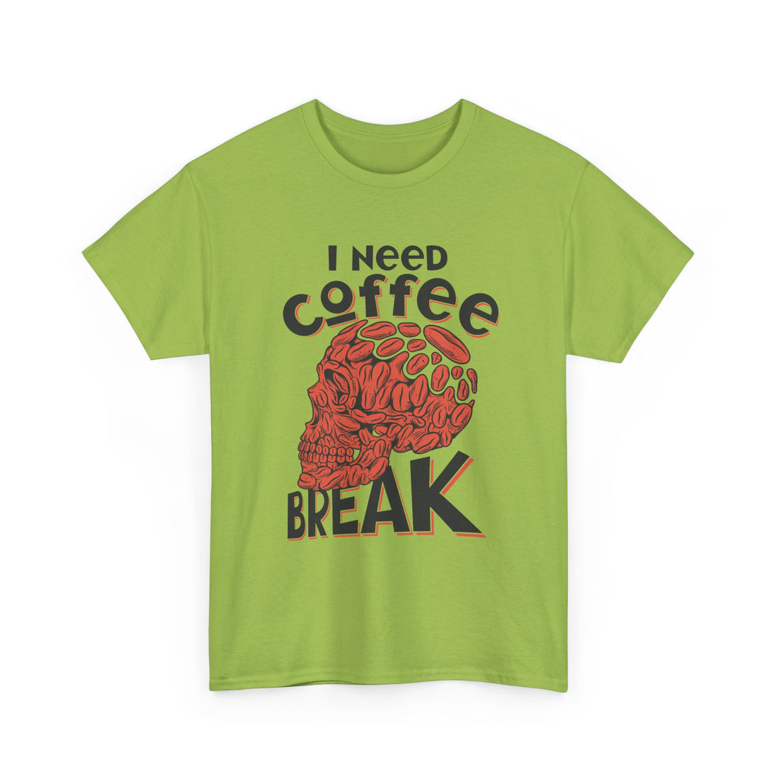 I Need Coffee Break T-Shirt - Graphic T-Shirt from Tee Utopia