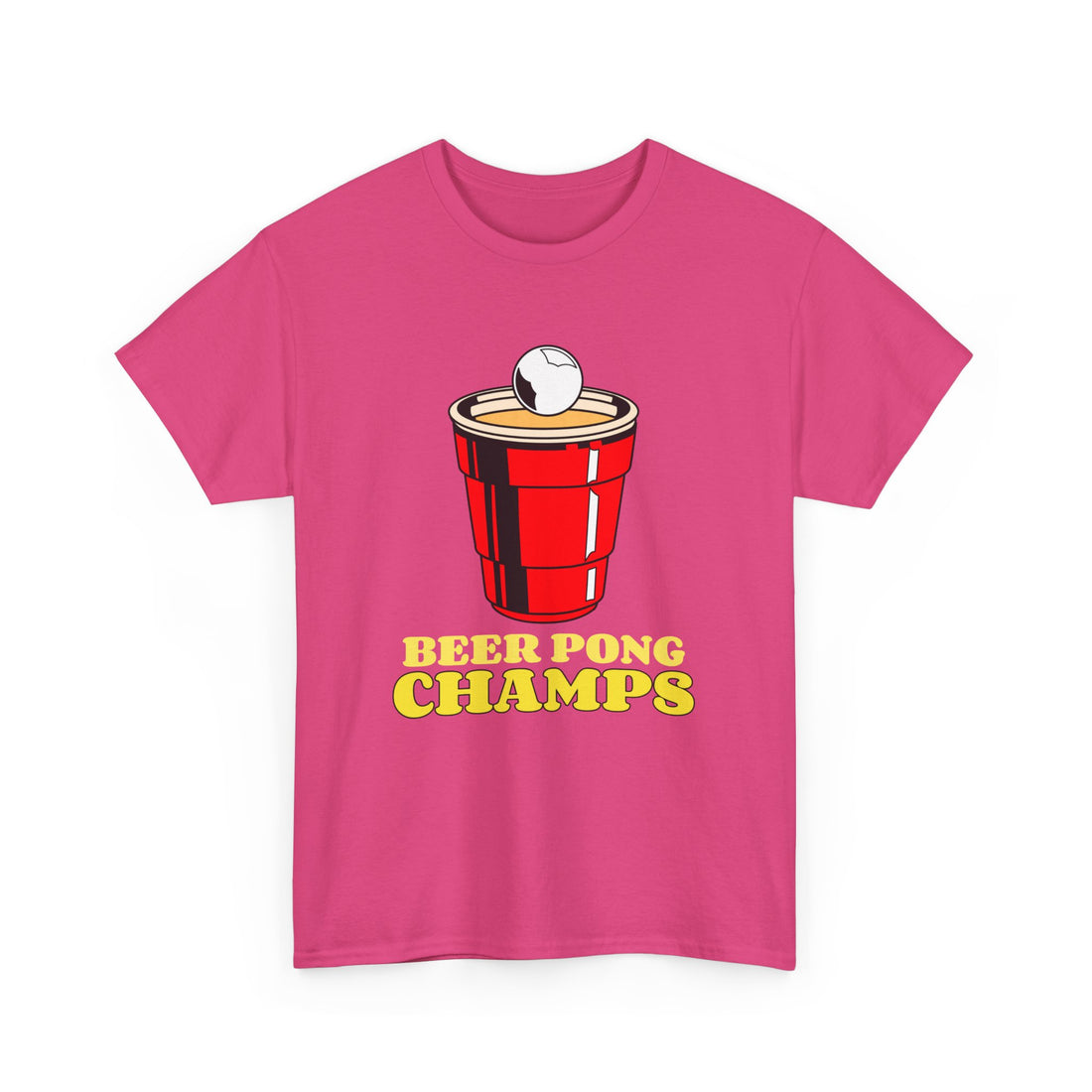 Beer Pong Champs  T-Shirt - Graphic T-Shirt from Tee Utopia