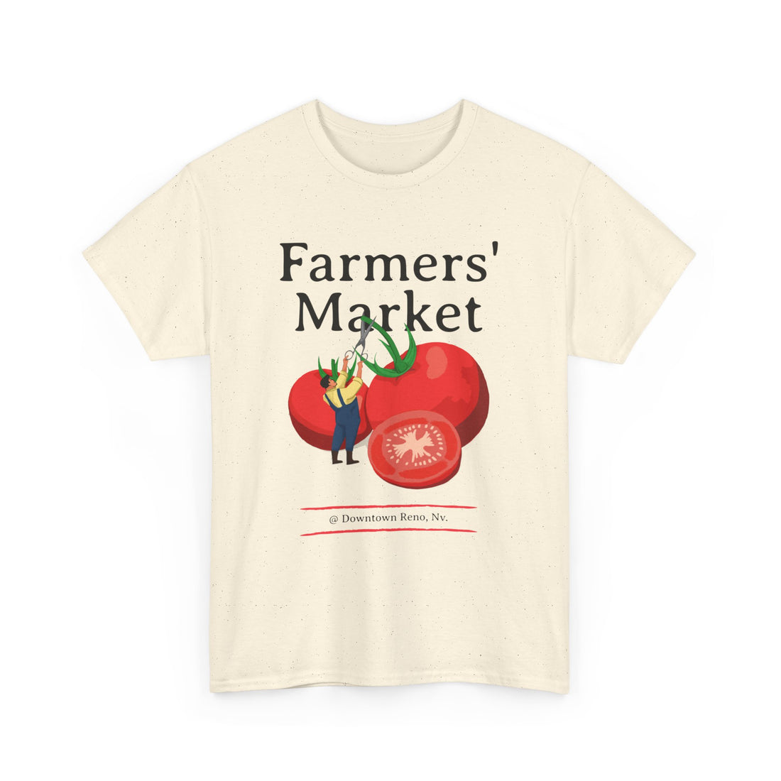 Farmers Market T-Shirt - Graphic T-Shirt from Tee Utopia