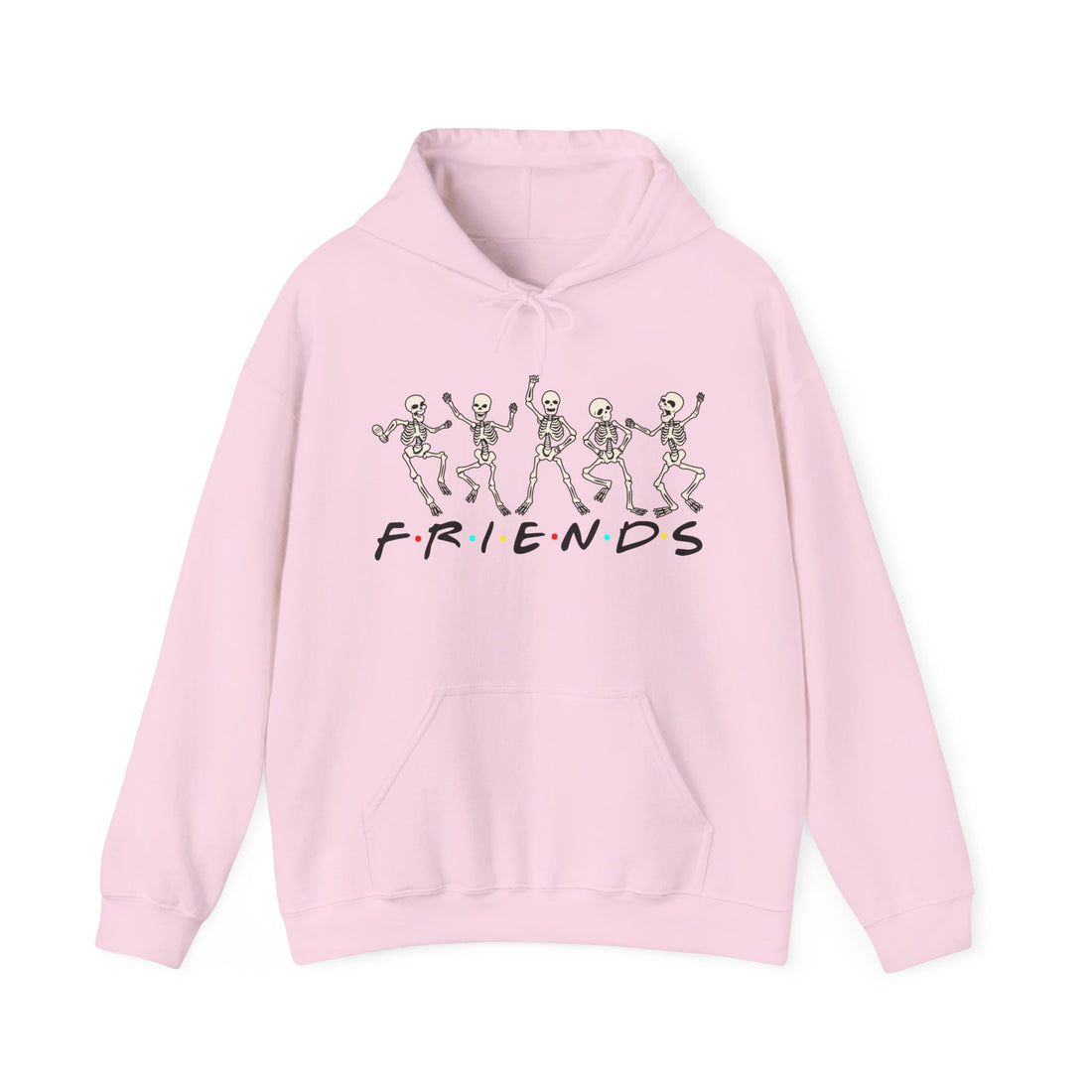 Friends Skeleton Hoodie - Graphic Hoodie from Tee Utopia