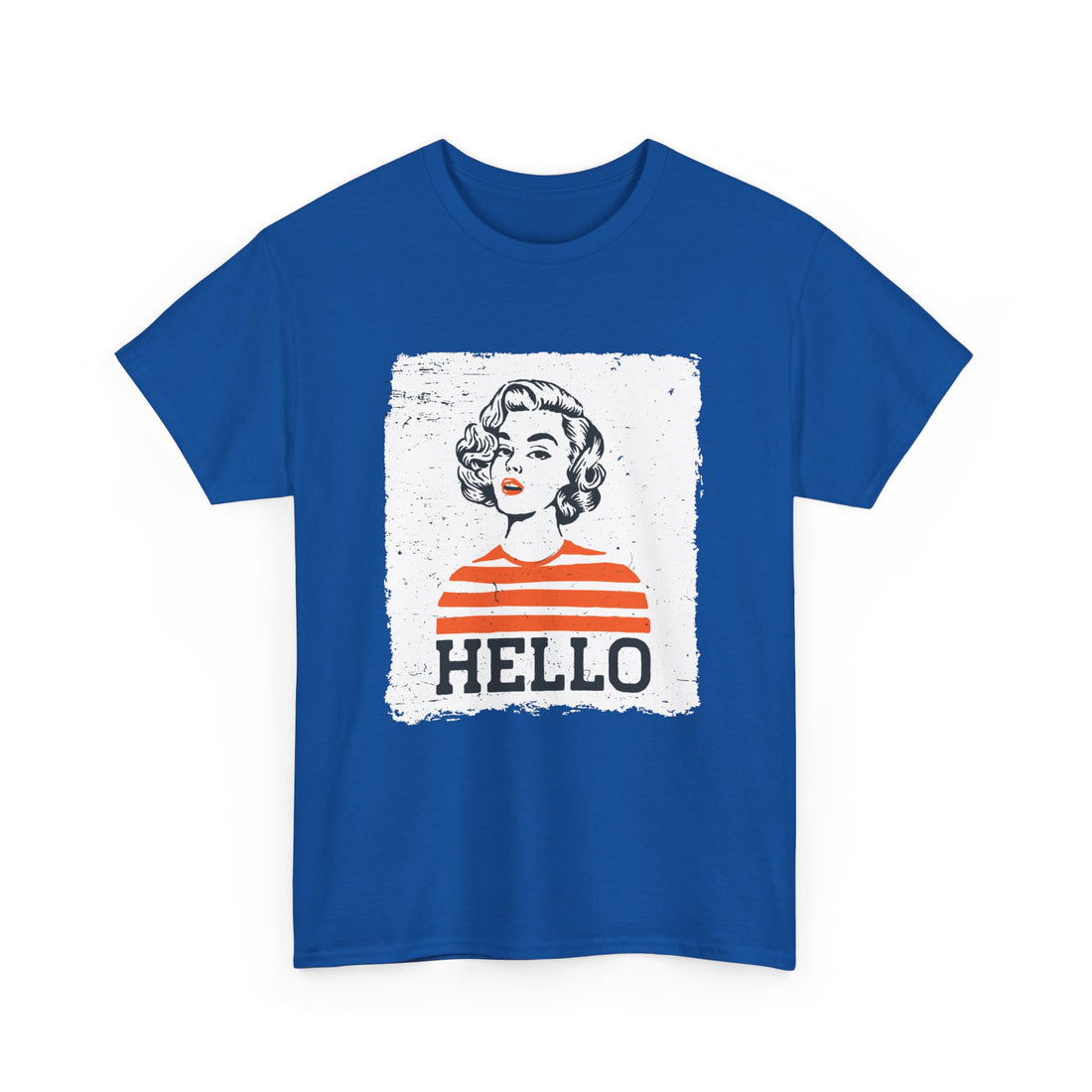 HELLO Vintage T-Shirt - Graphic T-Shirt from Tee Utopia