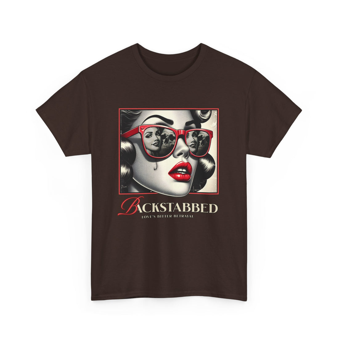 Backstabbed T-Shirt - Graphic T-Shirt from Tee Utopia
