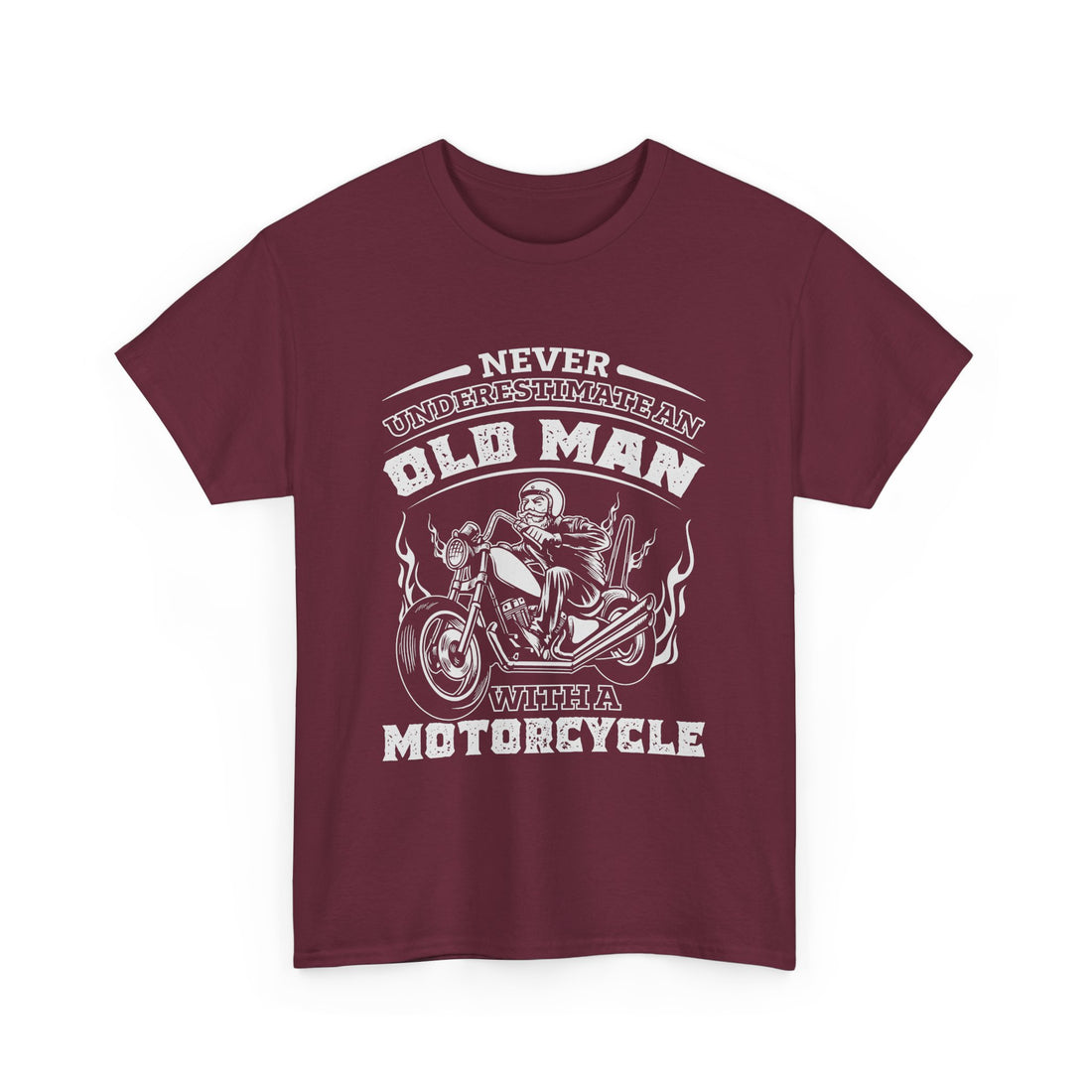 Never Underestimate An Old Man T-Shirt - Graphic T-Shirt from Tee Utopia