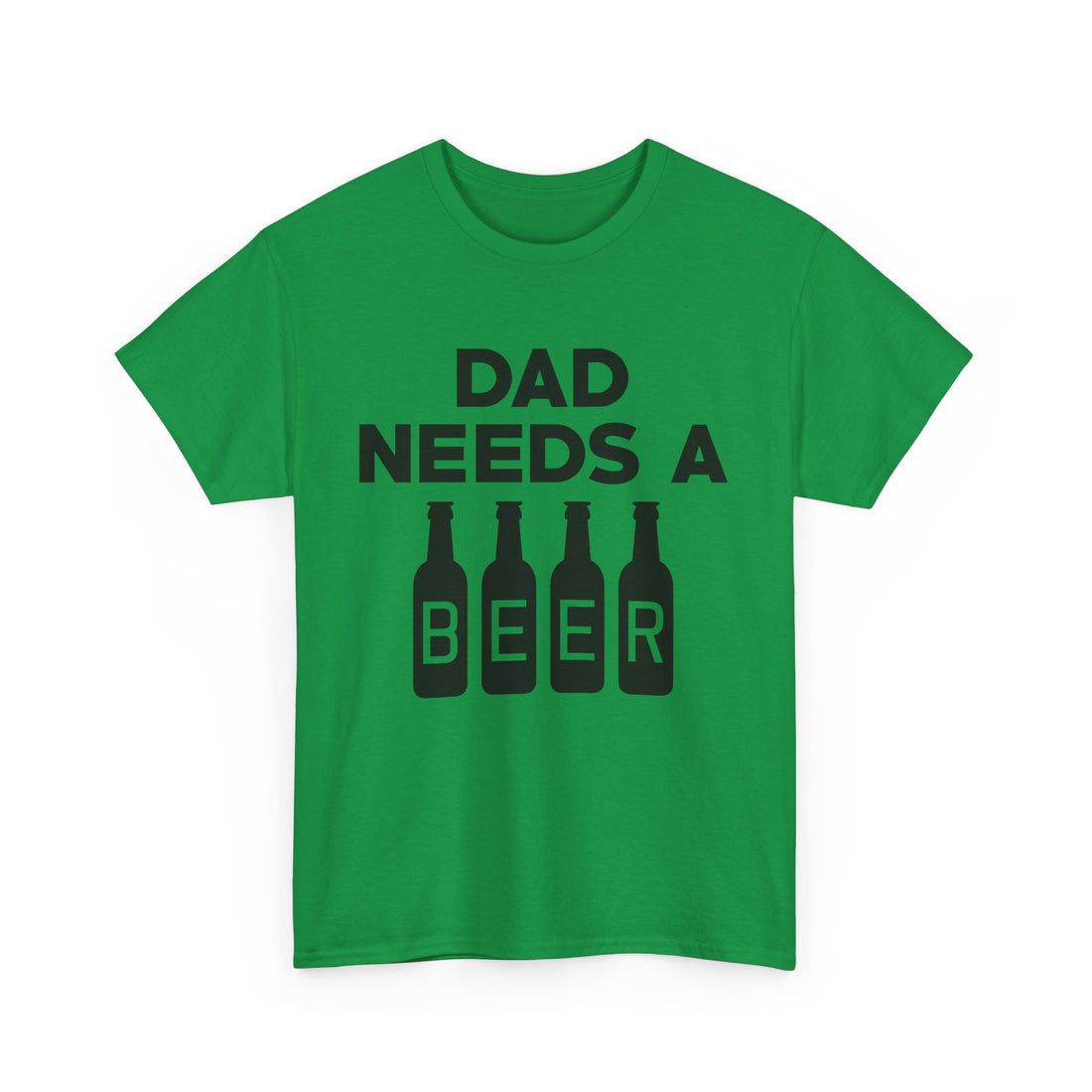 Dad Needs a Beer T-Shirt - Graphic T-Shirt from Tee Utopia