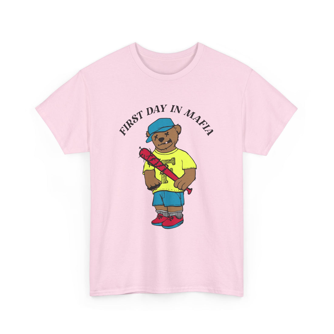 First Day In Mafia T-Shirt - Graphic T-Shirt from Tee Utopia