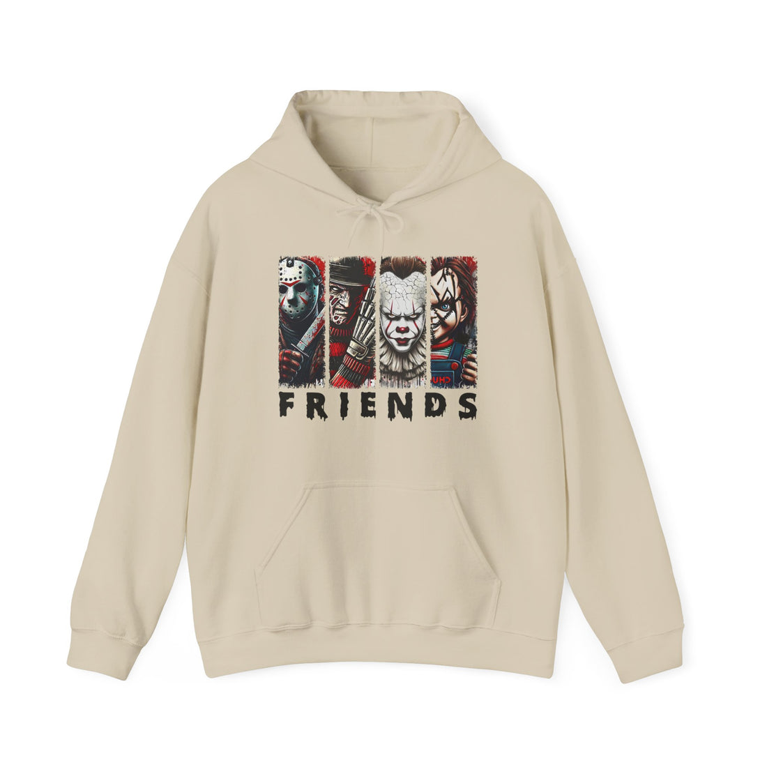 Friends Spooky Halloween Hoodie - Graphic Hoodie from Tee Utopia