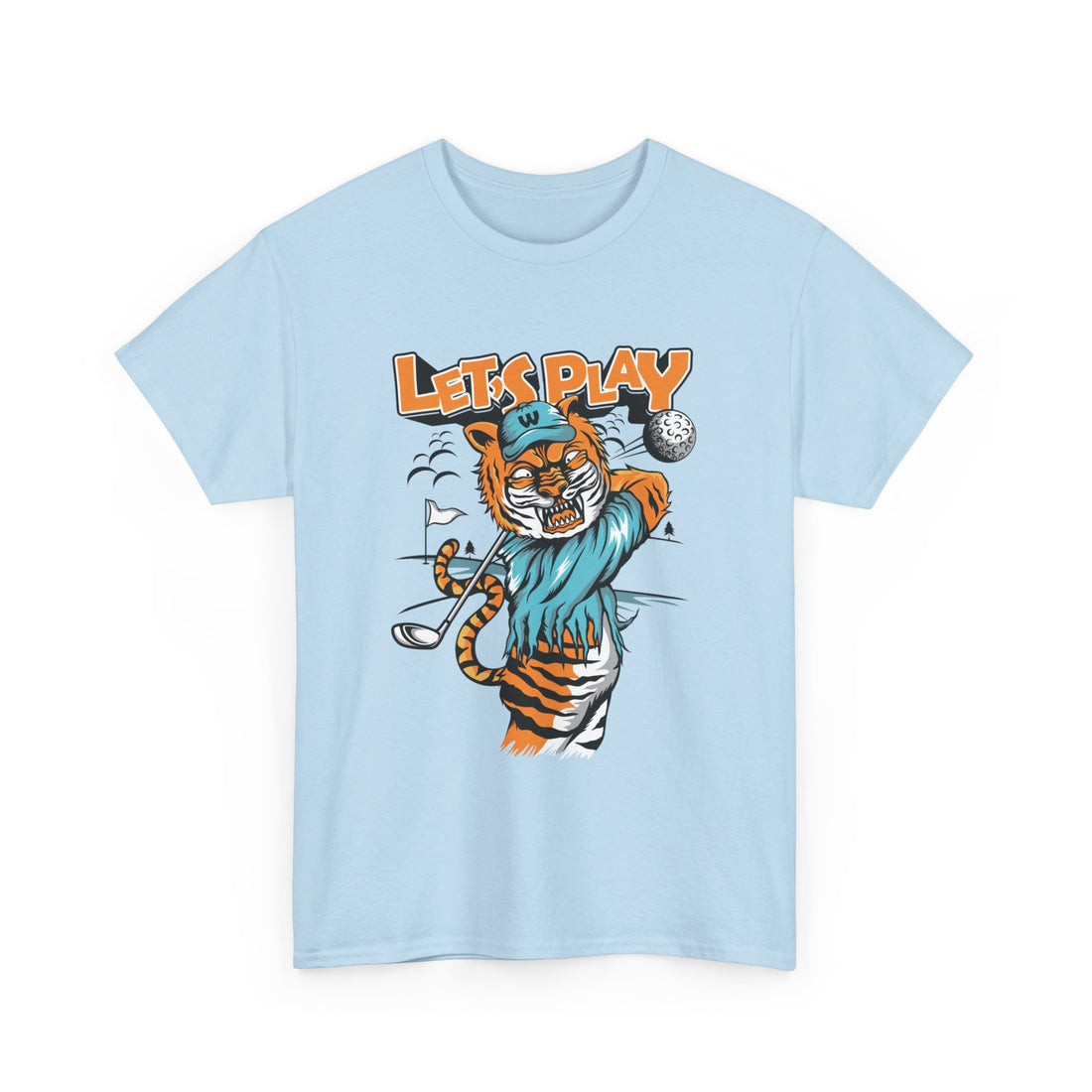 Let's Play Golf T-Shirt - Graphic T-Shirt from Tee Utopia