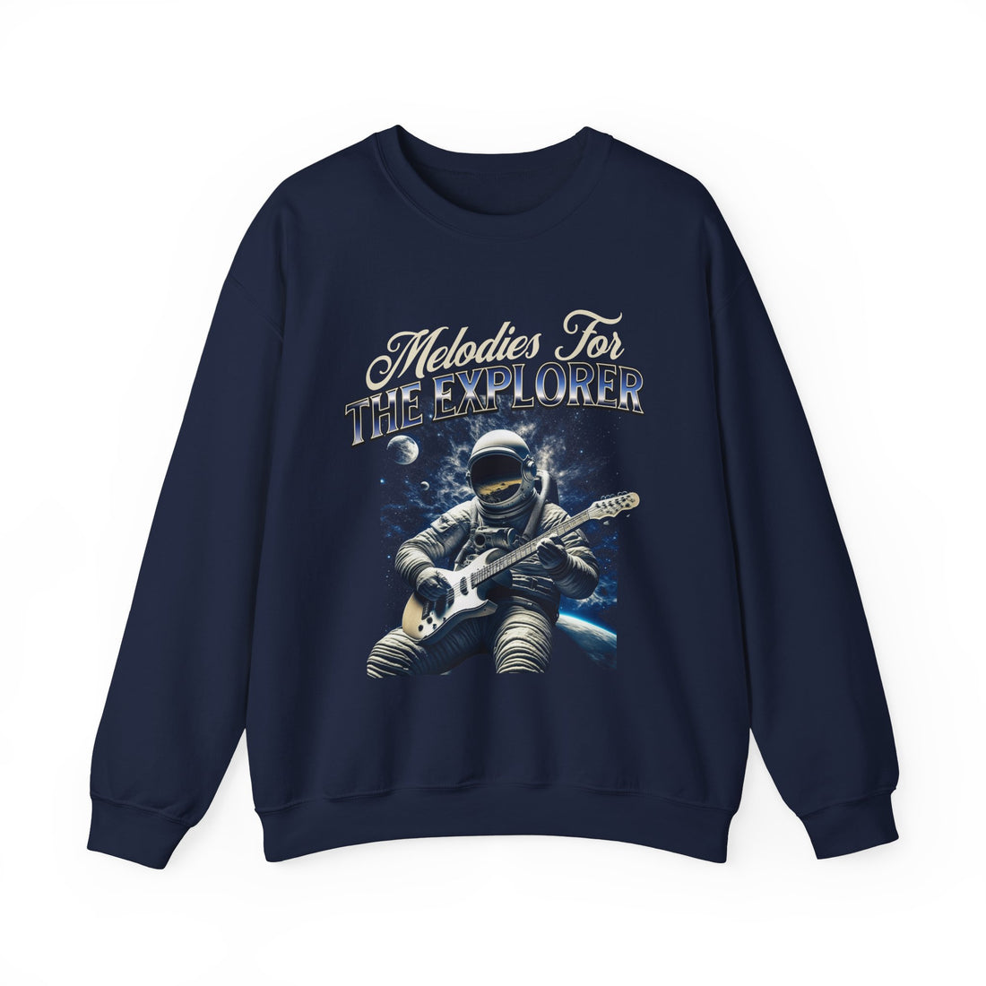 Melodies For The Explorer Sweatshirt - Graphic Sweatshirt from Tee Utopia