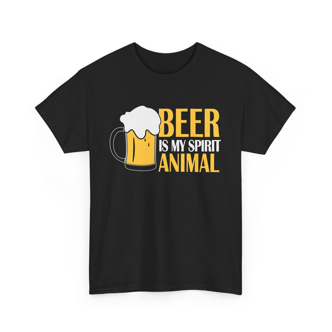 Beer Is My Spirit Animal  T-Shirt - Graphic T-Shirt from Tee Utopia
