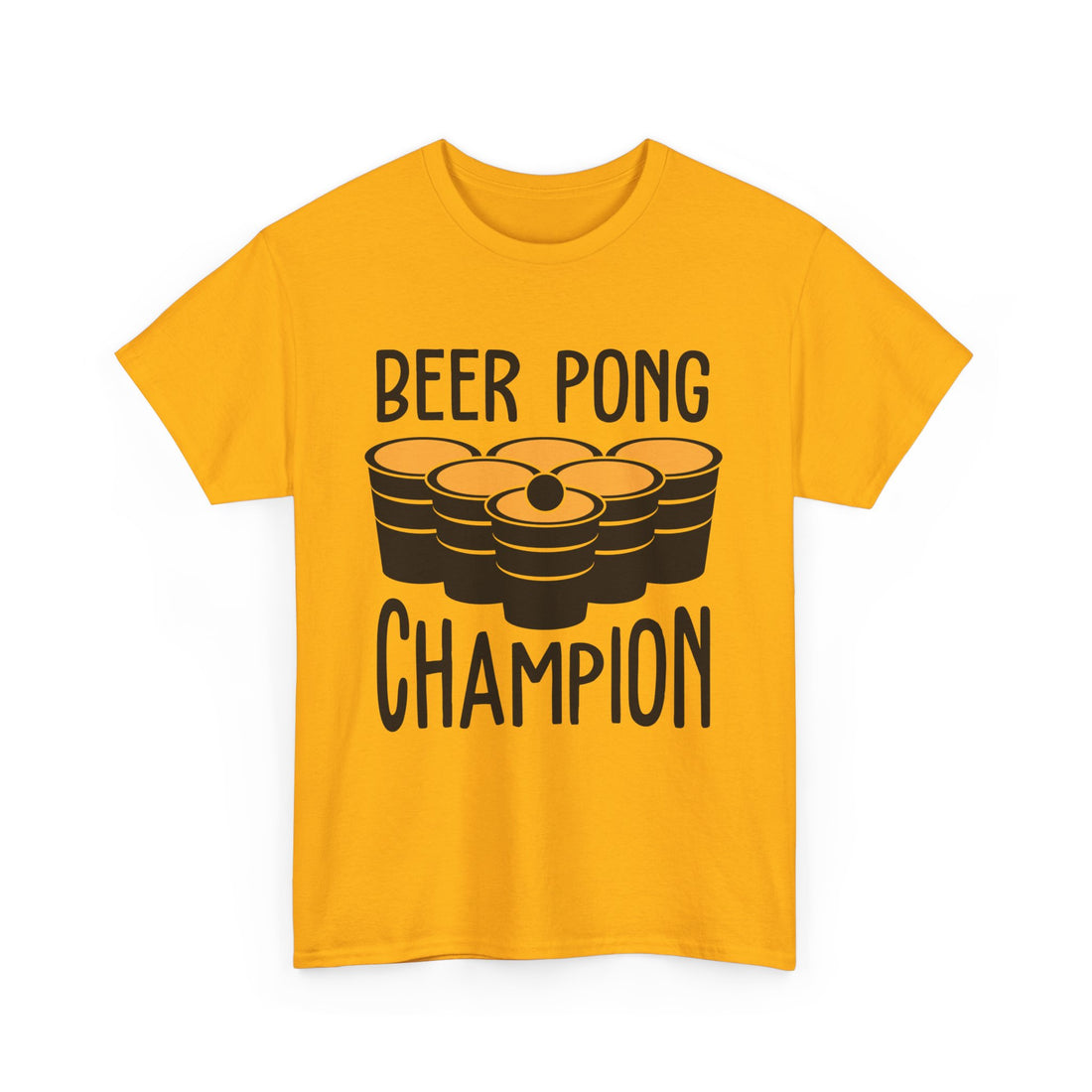 Beer Pong Champion  T-Shirt - Graphic T-Shirt from Tee Utopia