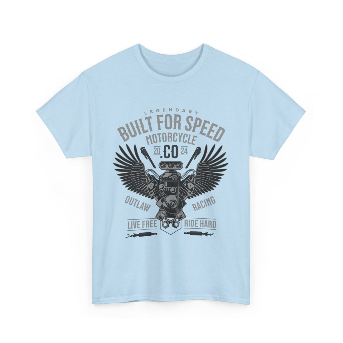 Built For Speed T-Shirt - Graphic T-Shirt from Tee Utopia