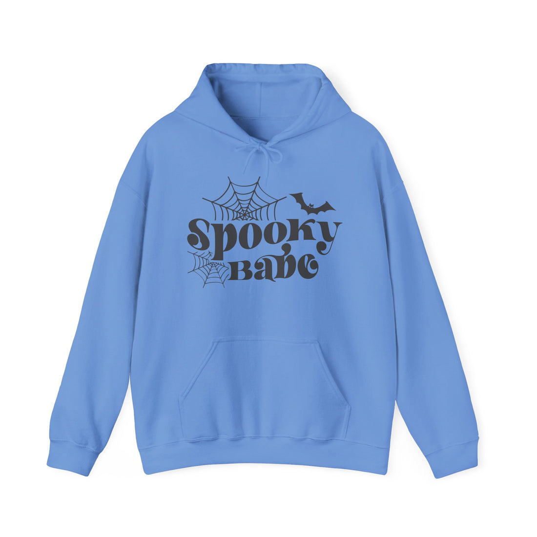 Spooky Babe Bats & Spiders Hoodie - Graphic Hoodie from Tee Utopia