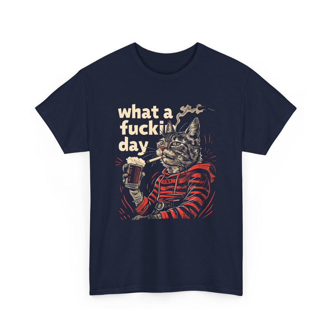 What A F*cking Day T-Shirt - Graphic T-Shirt from Tee Utopia