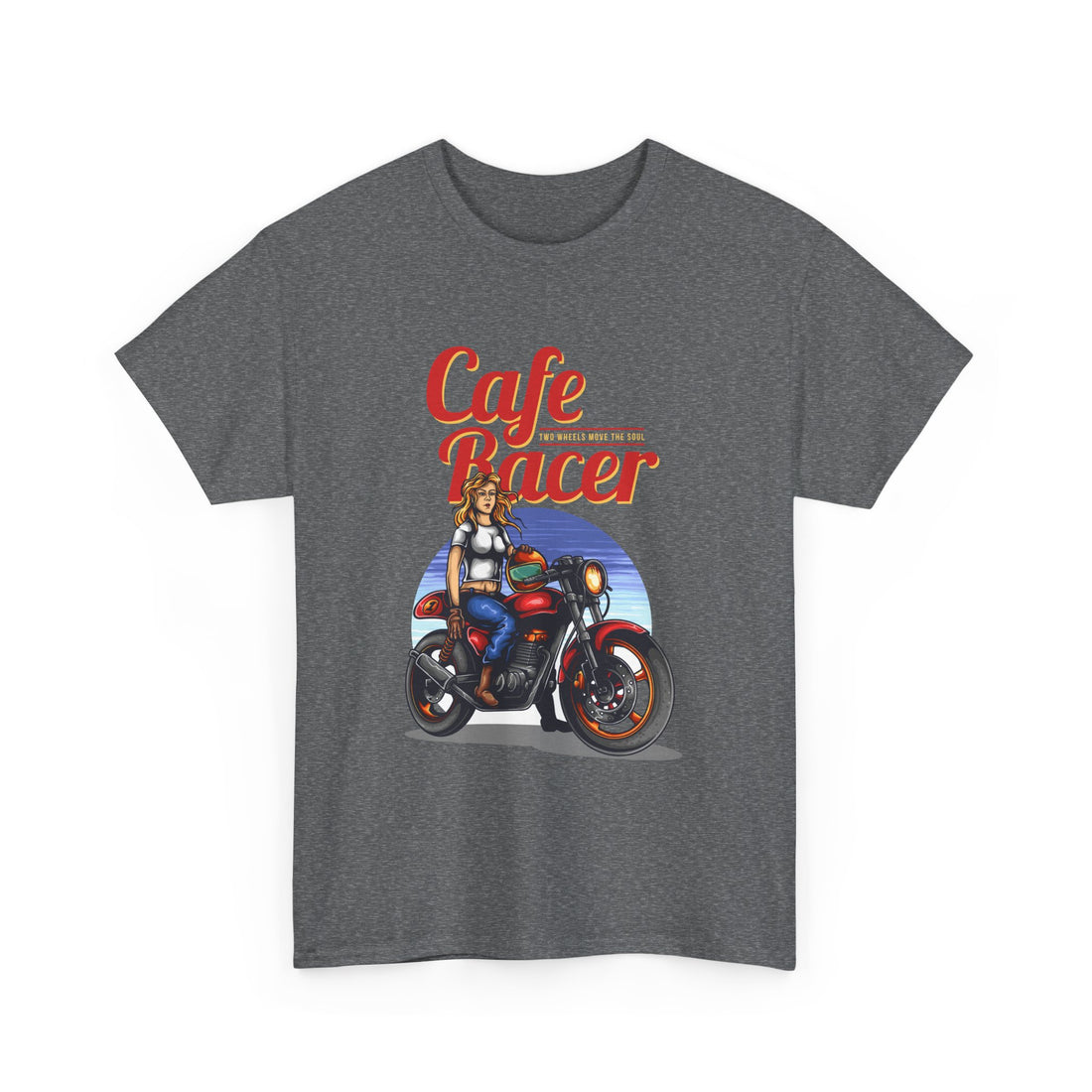 Two Wheels Move The Soul T-Shirt - Graphic T-Shirt from Tee Utopia