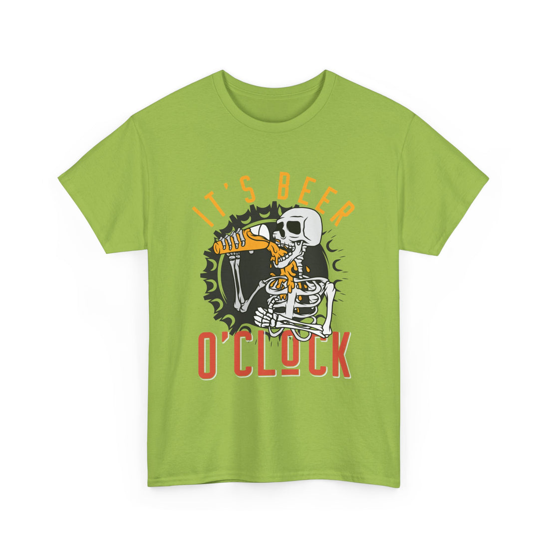 It's Beer O'Clock  T-Shirt - Graphic T-Shirt from Tee Utopia