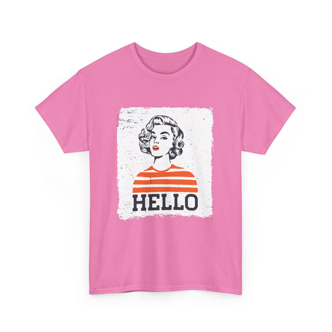 HELLO Vintage T-Shirt - Graphic T-Shirt from Tee Utopia
