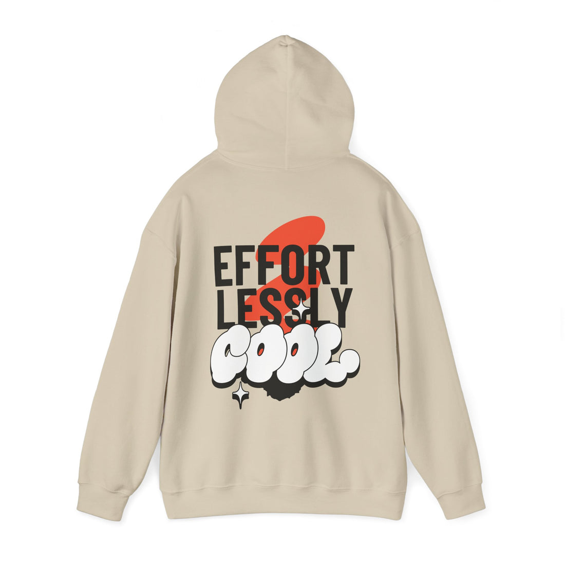 Effortlessly Cool Front and Back Hoodie - Graphic Hoodie from Tee Utopia
