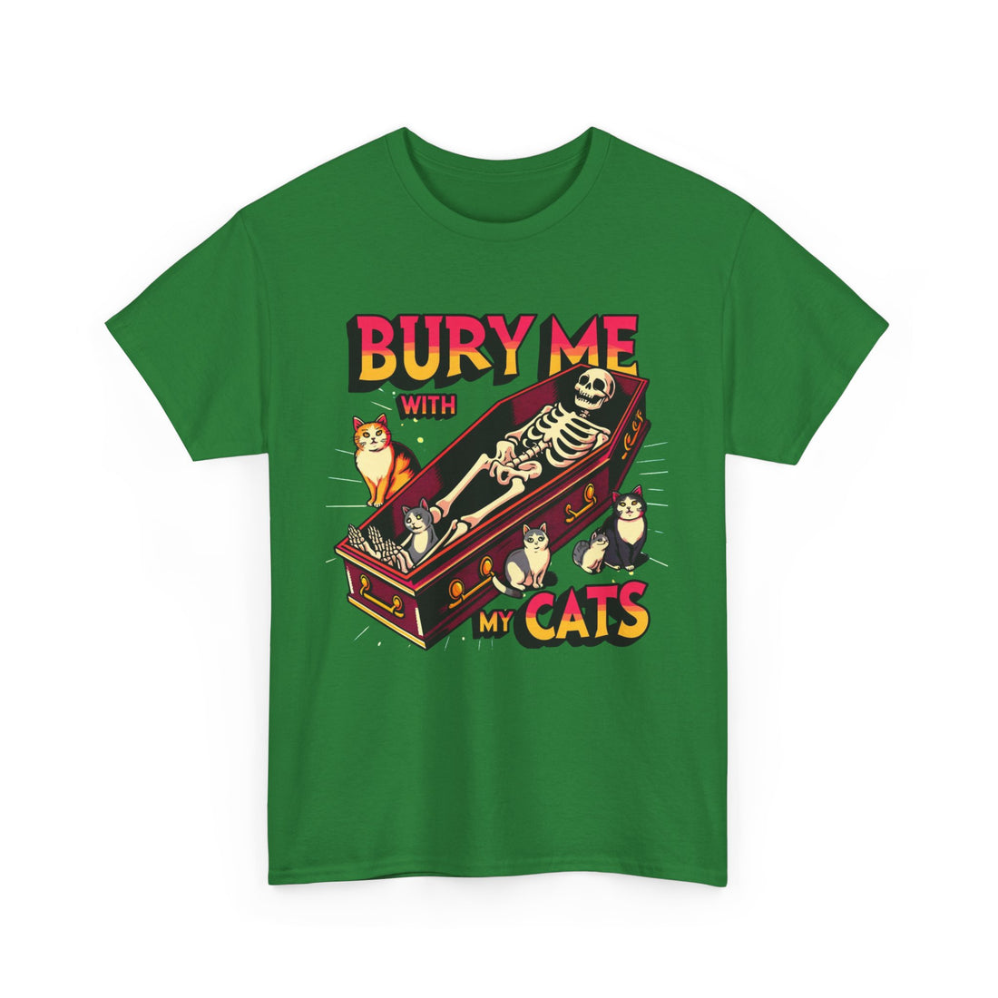 Bury Me With My T-Shirt - Graphic T-Shirt from Tee Utopia