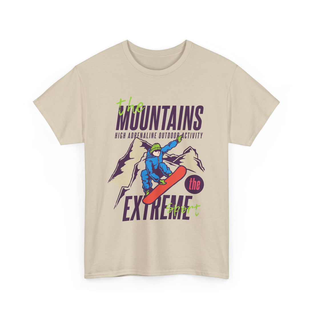 The Mountains T-Shirt - Graphic T-Shirt from Tee Utopia