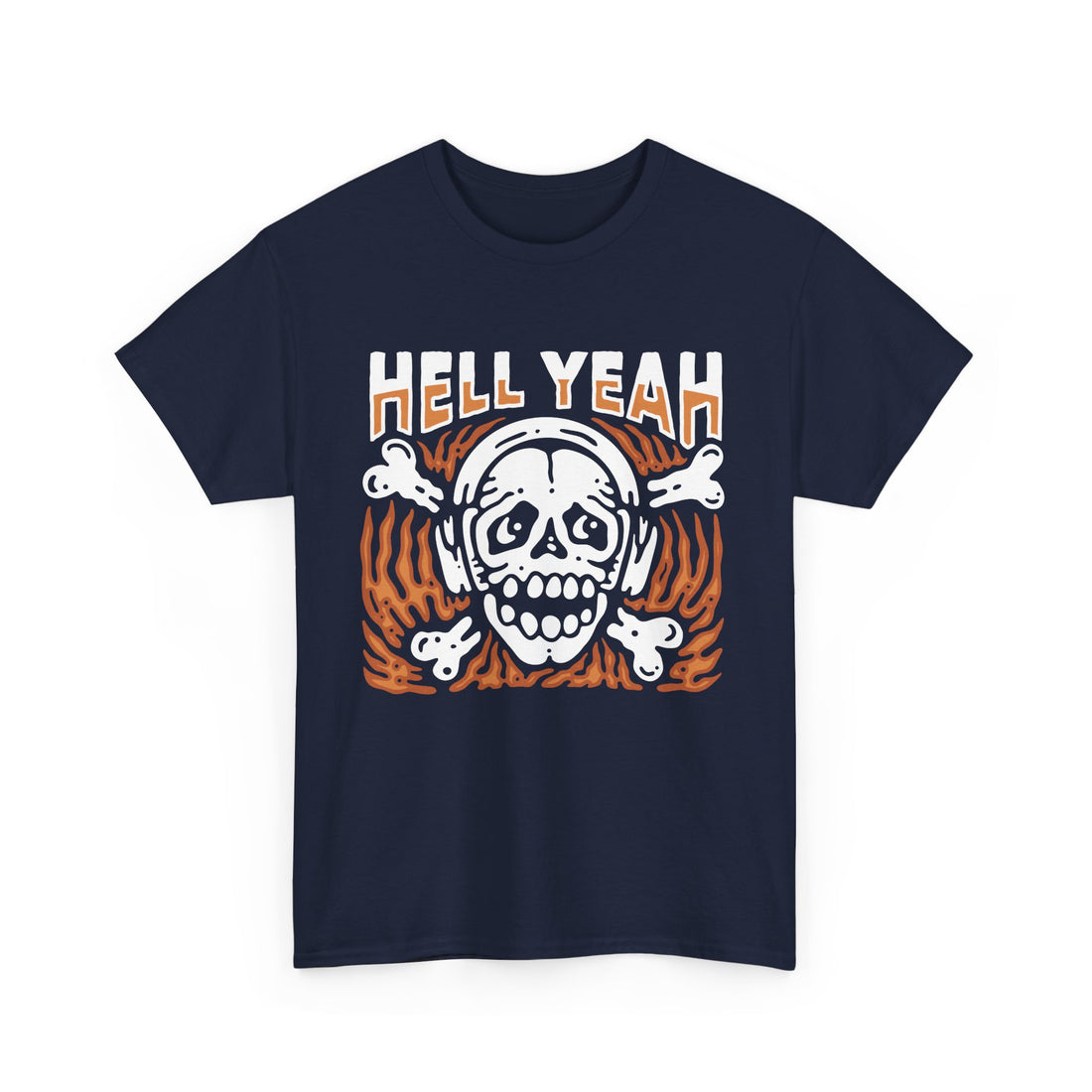 Hell Yeah T-Shirt - Graphic T-Shirt from Tee Utopia