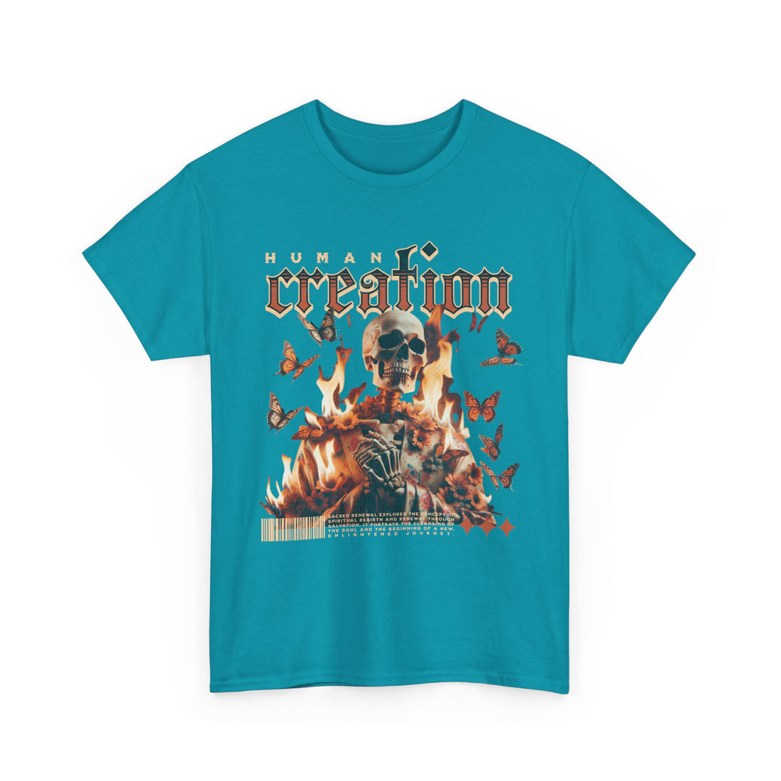 Human Creation T-Shirt - Graphic T-Shirt from Tee Utopia