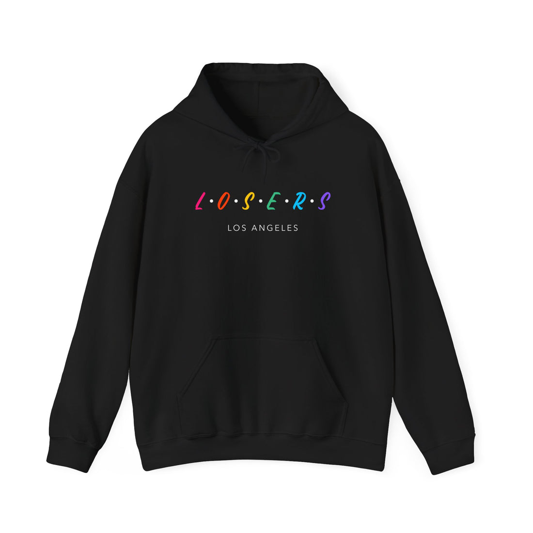 LOSERS Los Angeles Hoodie - Graphic Hoodie from Tee Utopia