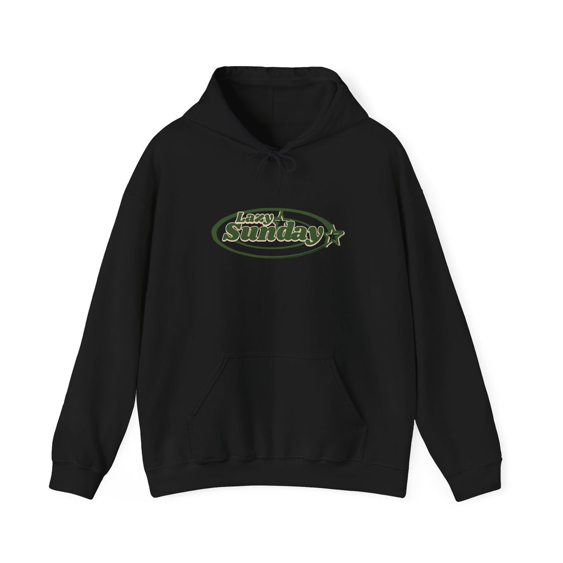 Lazy Sunday Front and Back Hoodie