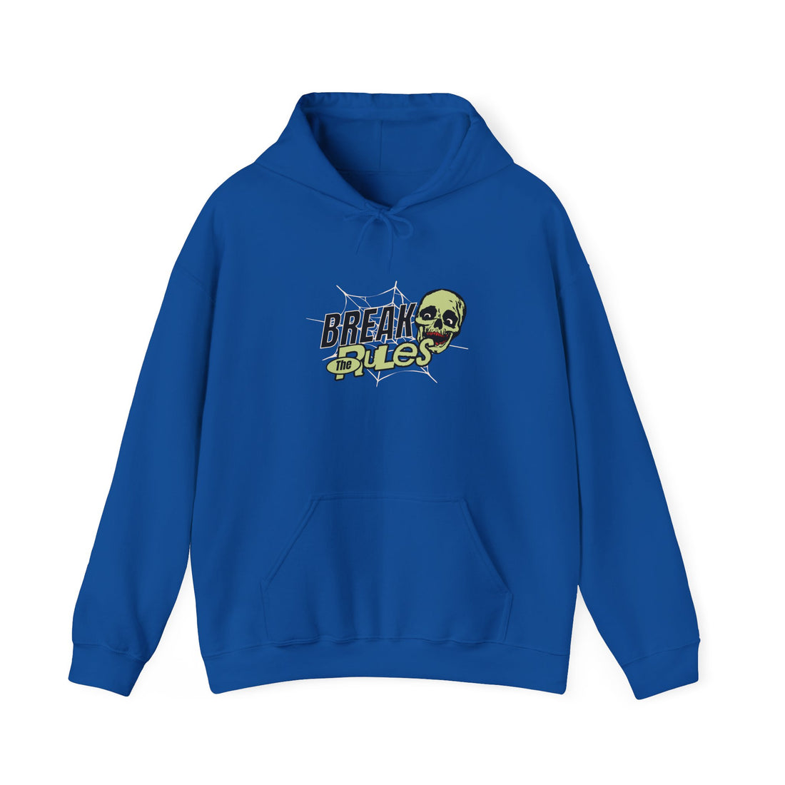 Break The Rules Front and Back Hoodie - Graphic Hoodie from Tee Utopia