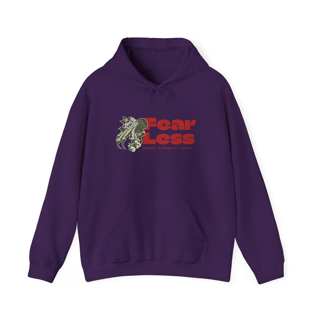 Dragon Spirit Front and Back Hoodie - Graphic Hoodie from Tee Utopia