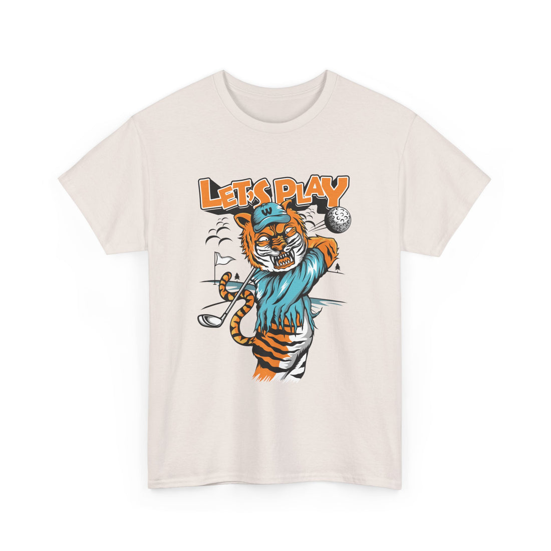Let's Play Golf T-Shirt - Graphic T-Shirt from Tee Utopia