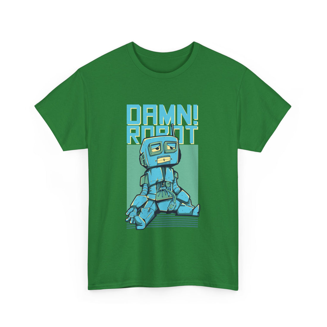Damn! Robot T-Shirt - Graphic T-Shirt from Tee Utopia