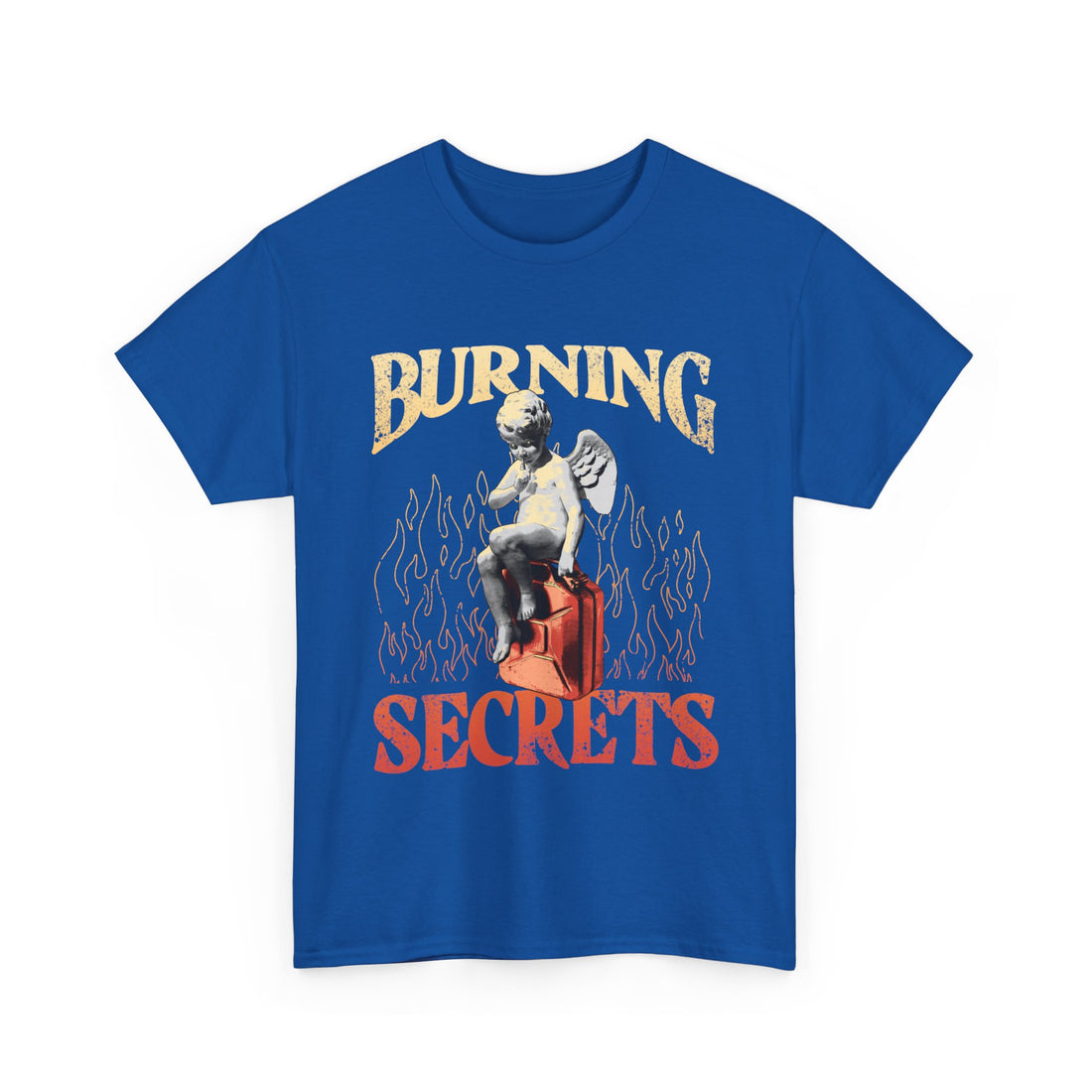 Burning Secrets T-Shirt - Graphic T-Shirt from Tee Utopia