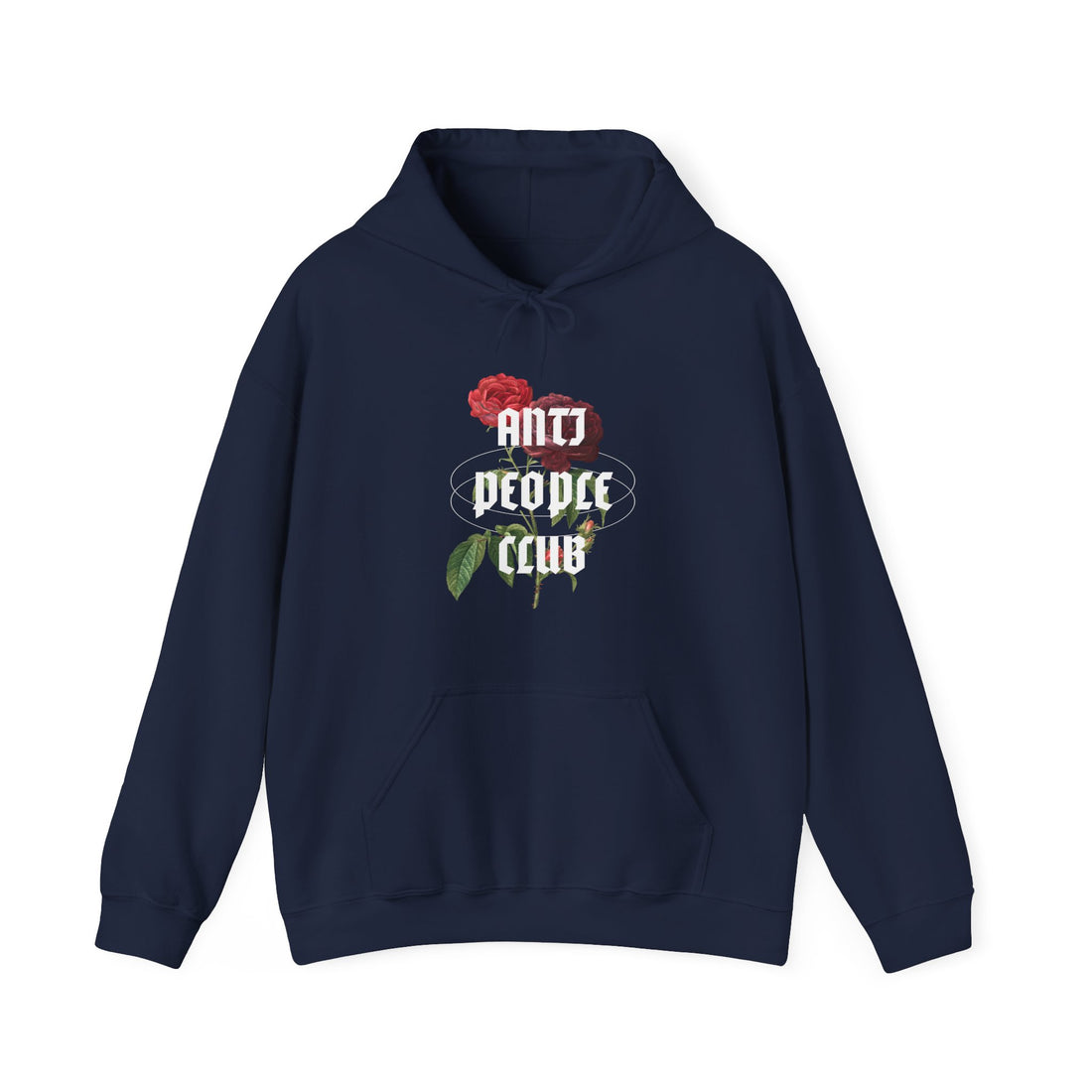Anti People Club Hoodie - Graphic Hoodie from Tee Utopia