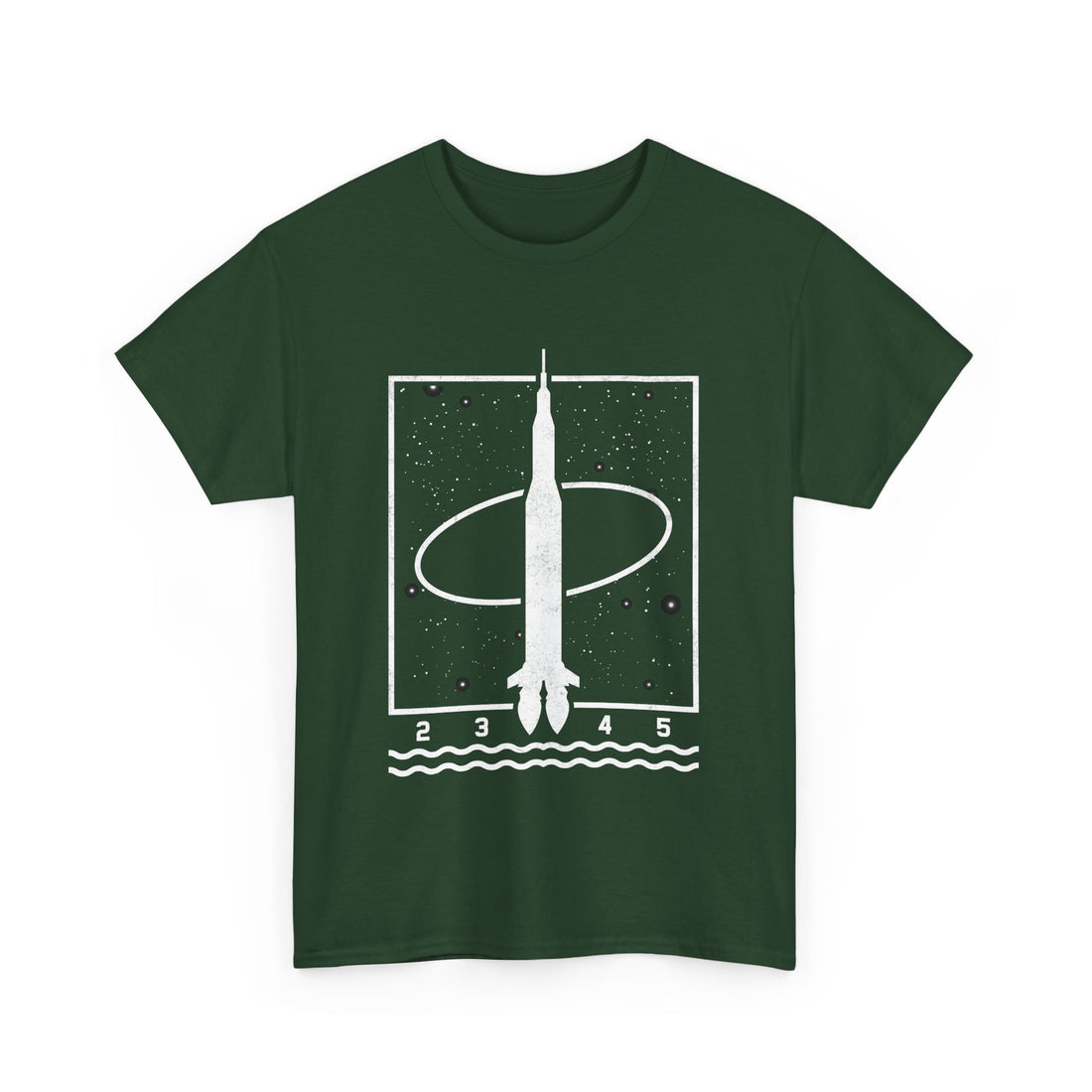 2345 Rocket T-Shirt - Graphic T-Shirt from Tee Utopia