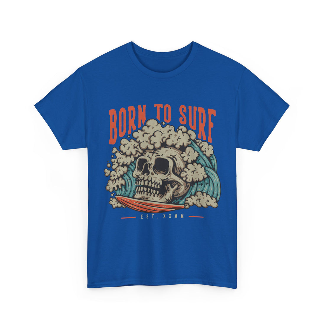 Born To Surf T-Shirt - Graphic T-Shirt from Tee Utopia