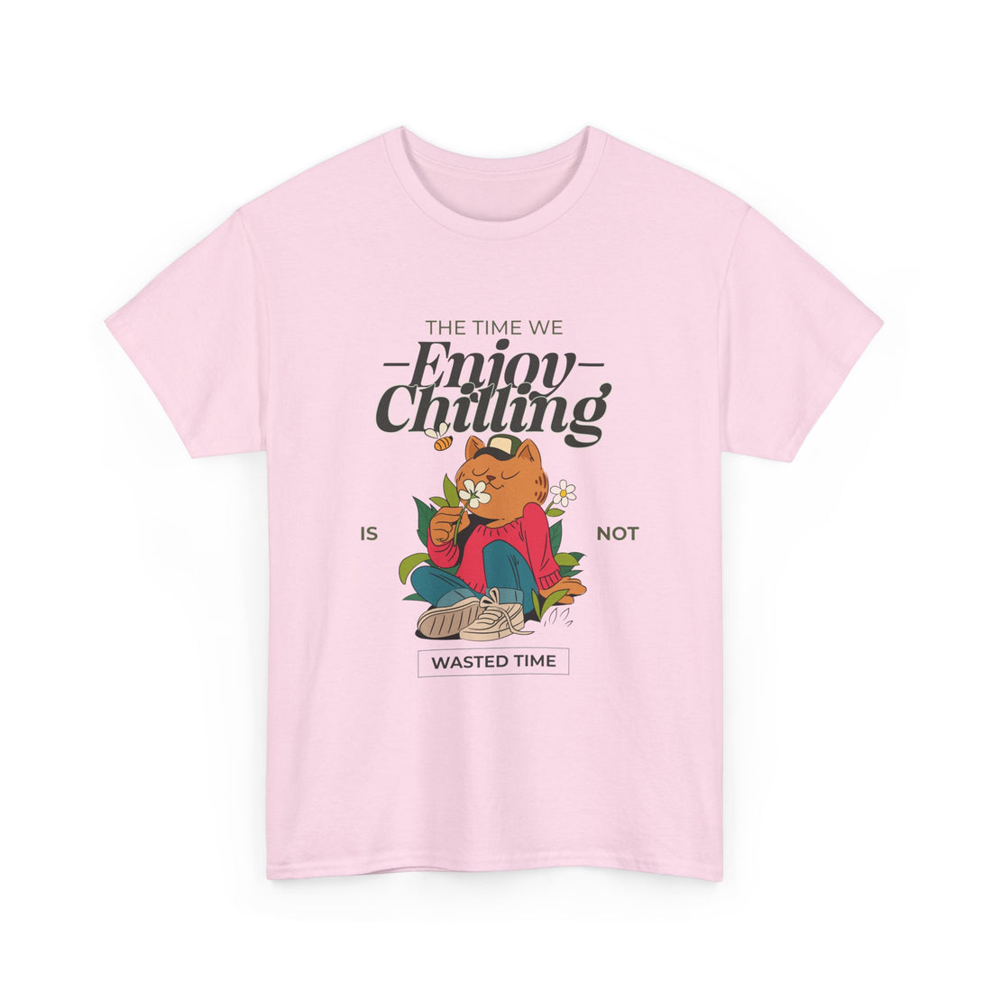 Enjoy Chilling T-Shirt - Graphic T-Shirt from Tee Utopia