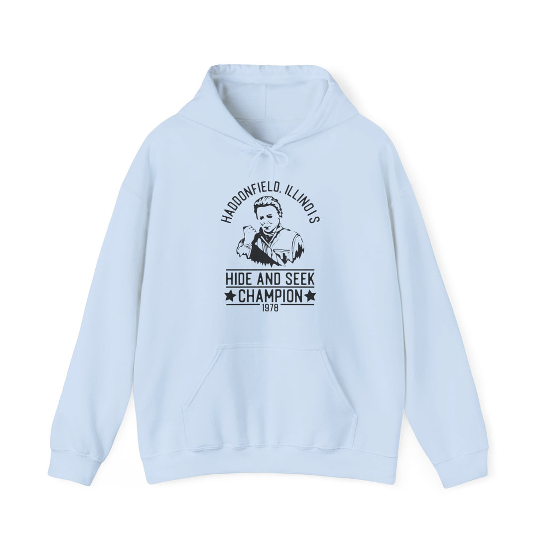 Hide & Seek Champion Hoodie - Graphic Hoodie from Tee Utopia