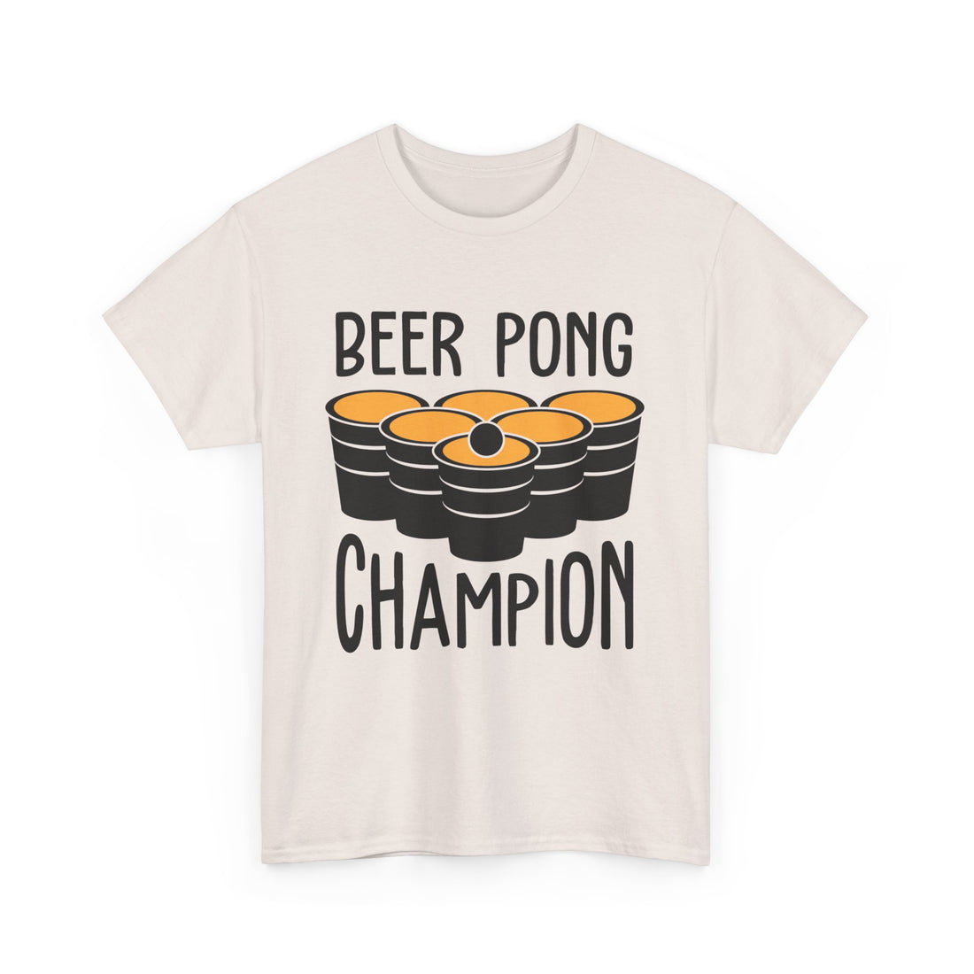Beer Pong Champion  T-Shirt - Graphic T-Shirt from Tee Utopia