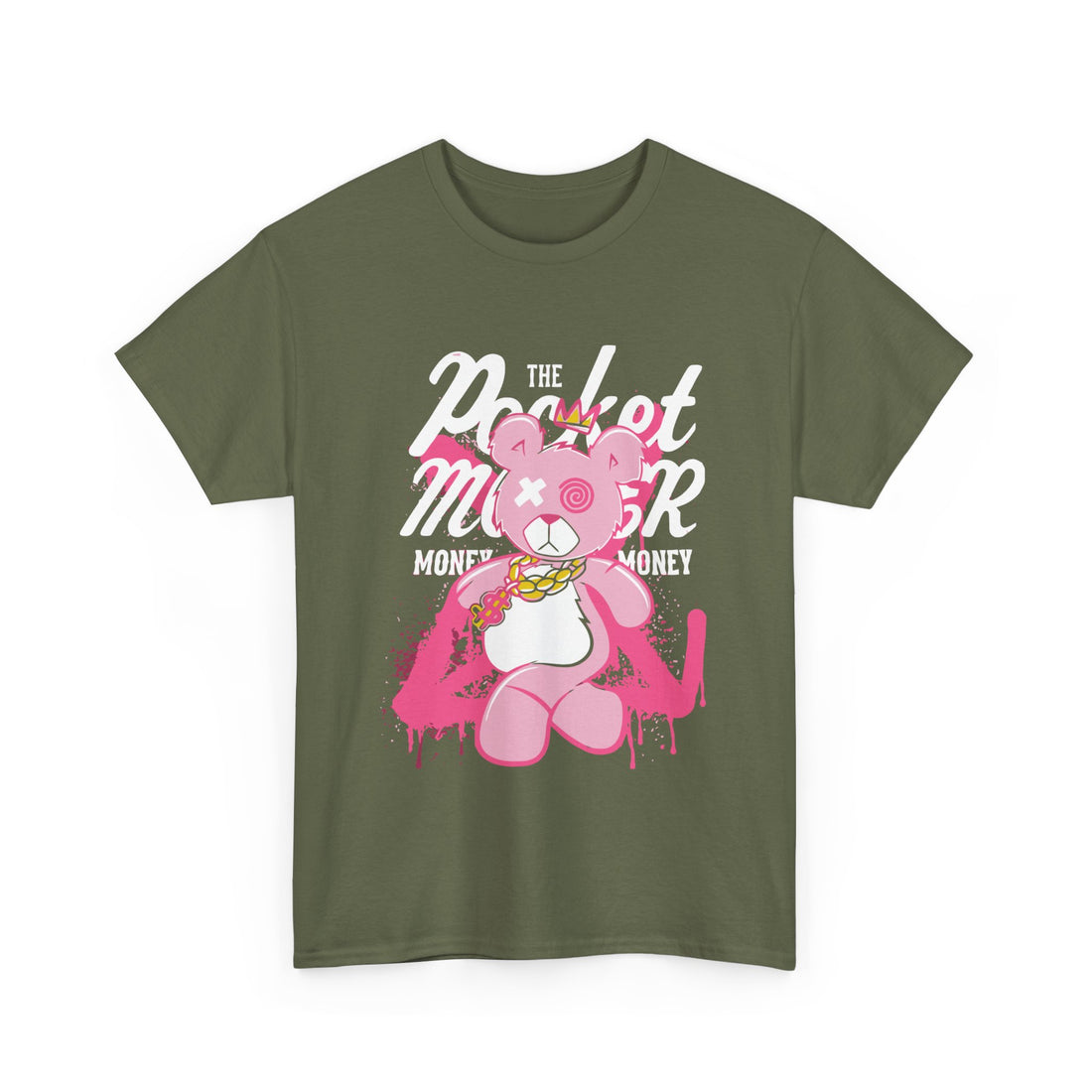 The Pocket Money T-Shirt - Graphic T-Shirt from Tee Utopia