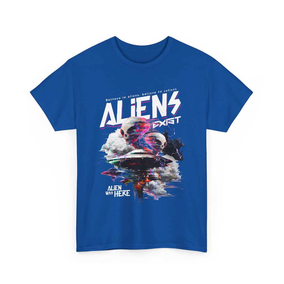 Aliens Exist T-Shirt - Graphic T-Shirt from Tee Utopia