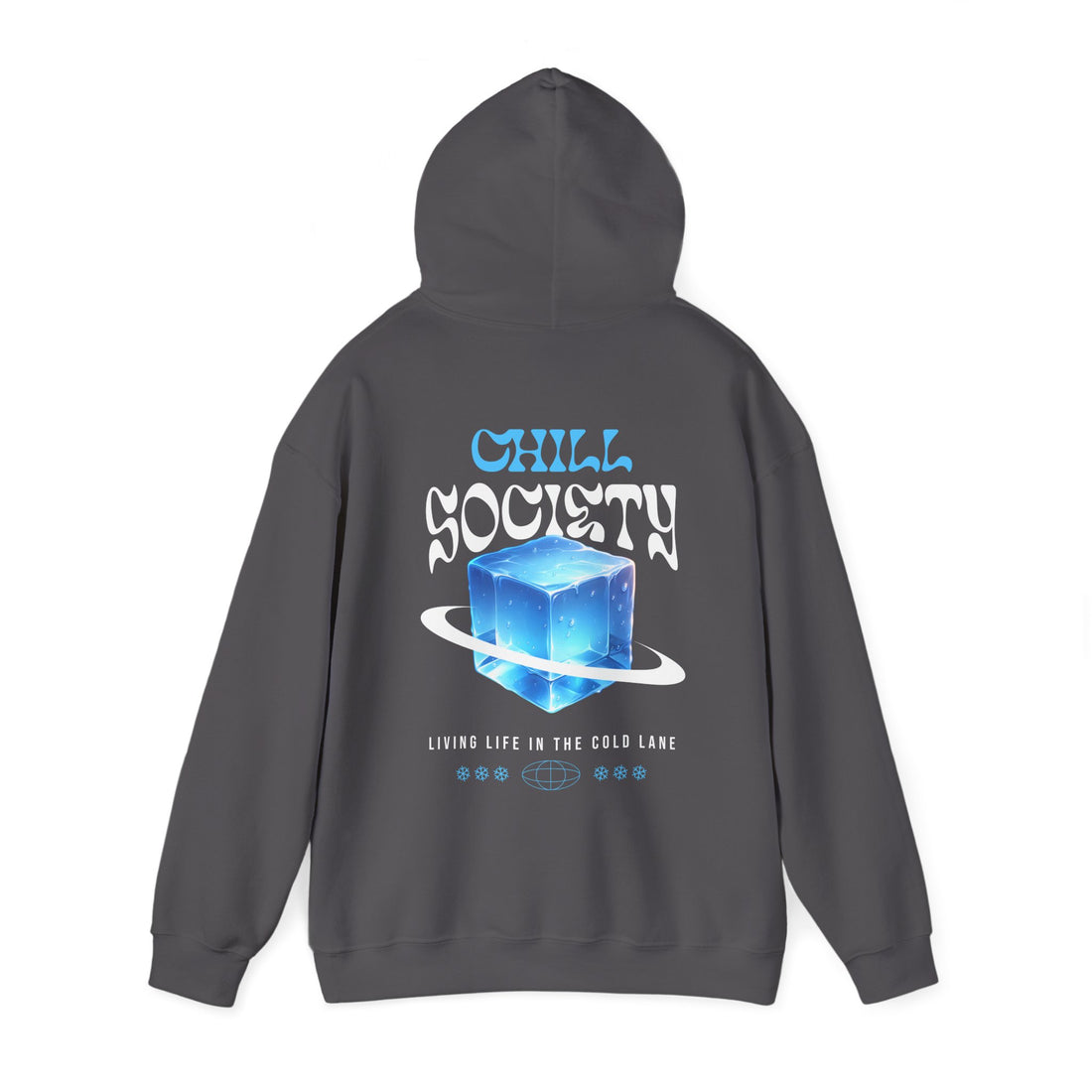 Chill Society Front and Back Hoodie - Graphic Hoodie from Tee Utopia