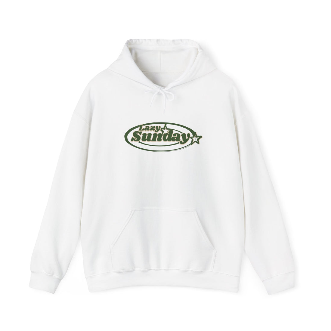 Lazy Sunday Front and Back Hoodie