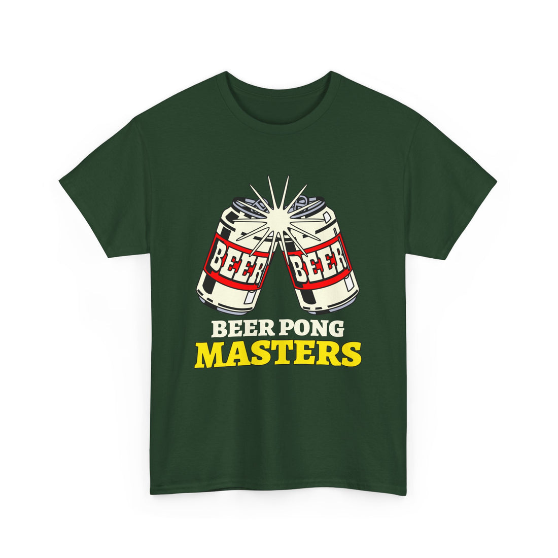 Beer Pong Masters  T-Shirt - Graphic T-Shirt from Tee Utopia