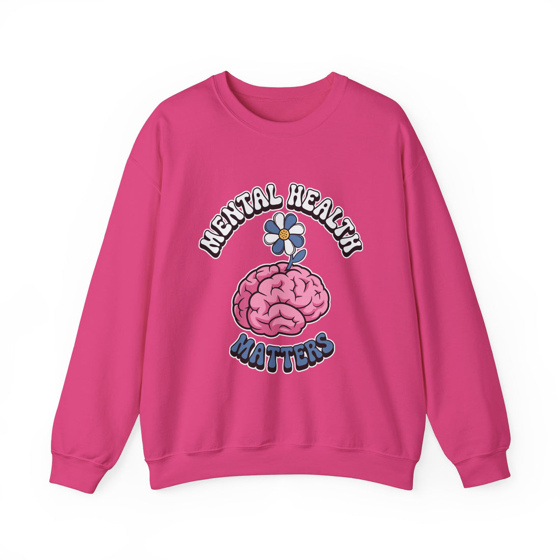 Mental Health Matters Sweatshirt - Graphic Sweatshirt from Tee Utopia