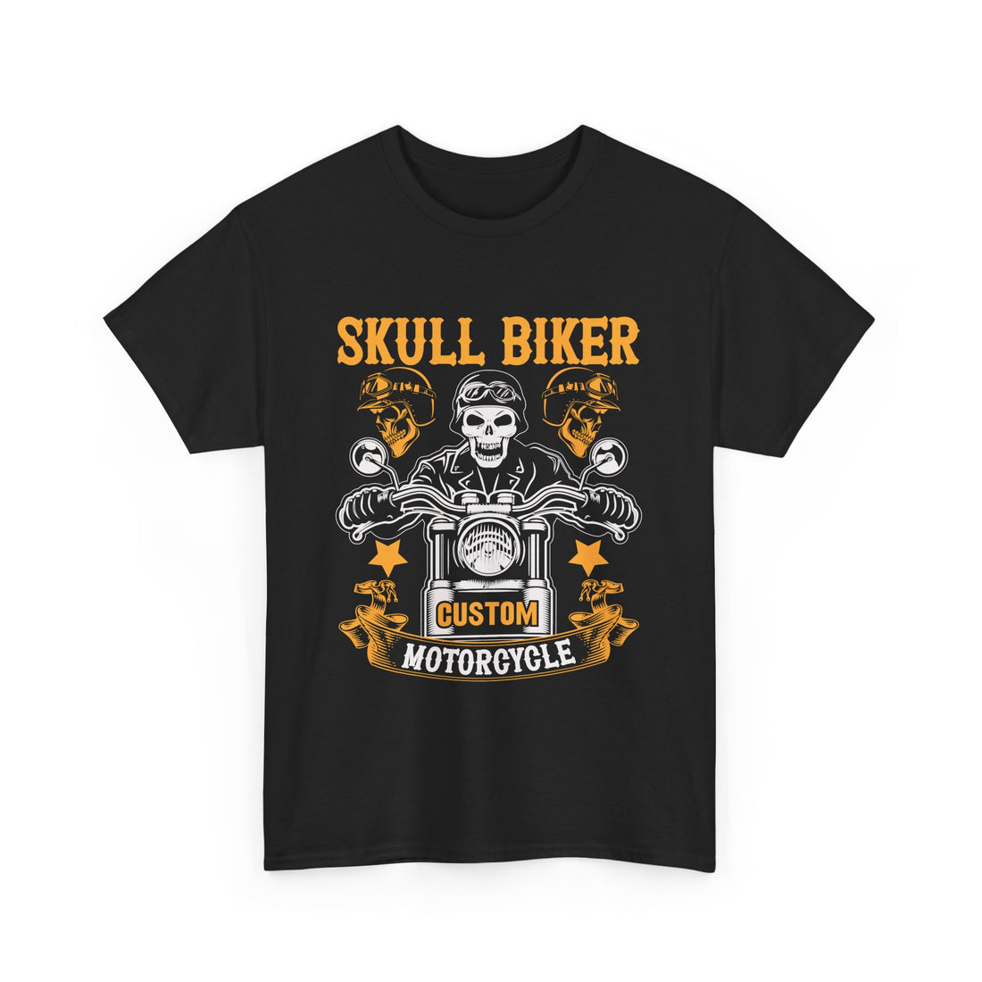 Skull Biker Custom T-Shirt